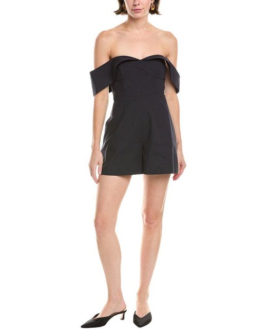 Rebecca Taylor Black Romper