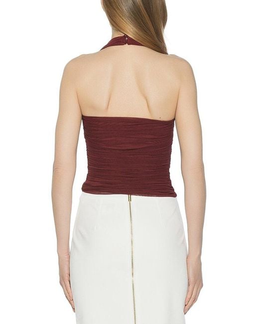 Alexia Admor Red Luca Top