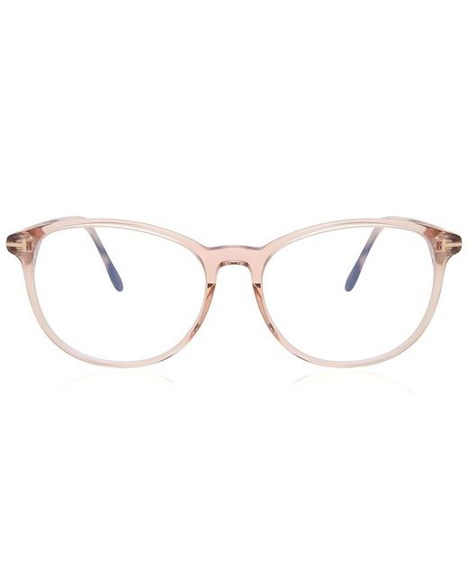 Tom Ford Metallic Ft5810-B 53Mm Optical Frames