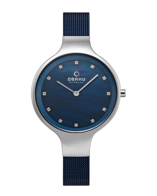 Obaku Blue Classic Watch