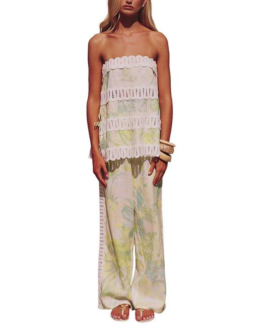 FASHION FLORIDA Green Top & Pant Set