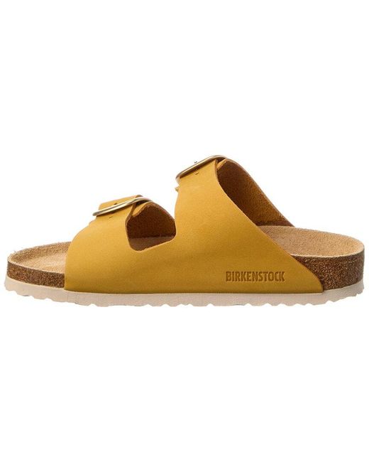 Birkenstock Metallic Arizona Big Buckle Narrow Leather Sandal