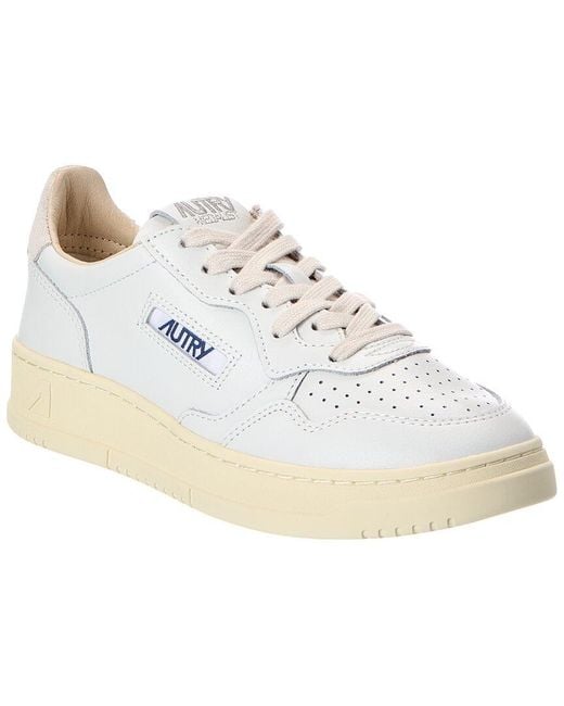 Autry White Leather Sneaker