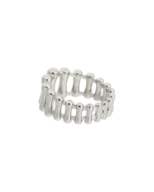 Juvell White 18K Plated Cz Ring