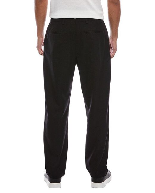 Rag & Bone Black Shift Wool-Blend Twill Trouser for men
