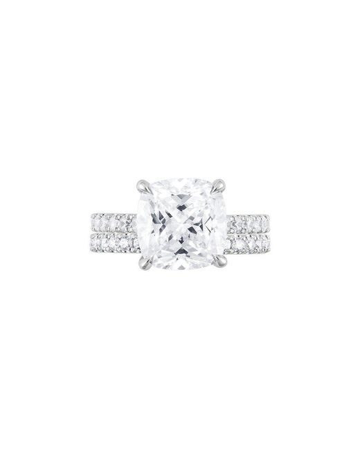 Lab Grown Diamonds White 14K 6.00 Ct. Tw. Lab-Grown Diamond Bridal Set