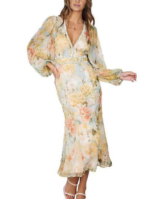 BELLA DESERT Metallic Dress