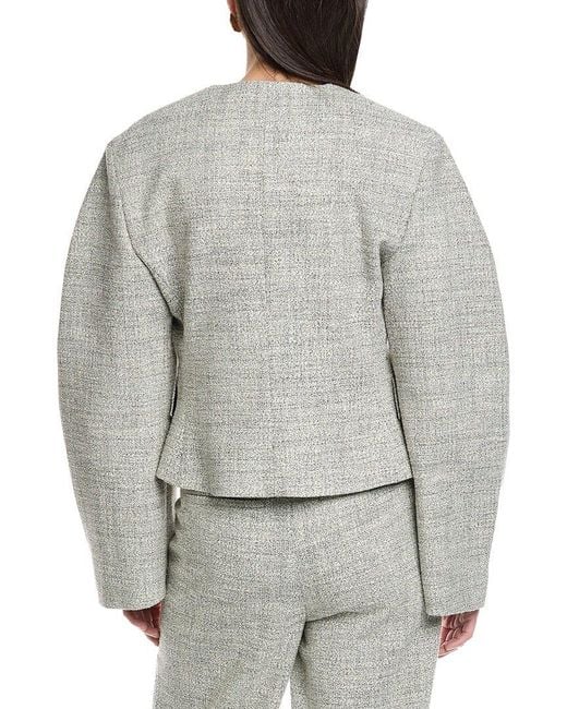 Nanushka Gray Kiyo Blazer