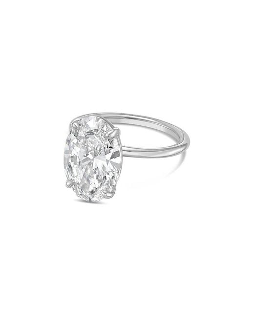Diana M White Diana M. Platinum 8.00 Ct. Tw. Lab-Grown Diamond Solitaire Ring