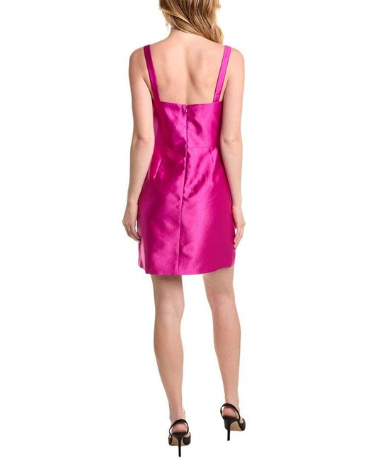 Zac Posen Pink Bow A-line Dress