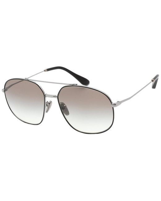 Prada Metallic Pr51ys 58mm Sunglasses for men