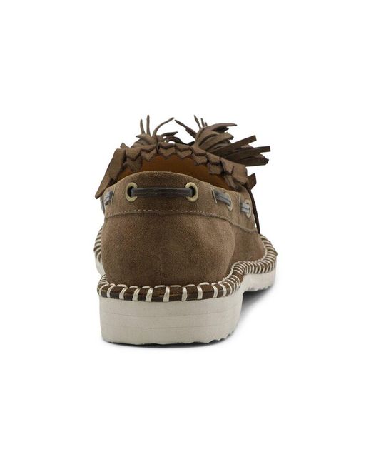 Charles David Brown Poppy Suede Flat