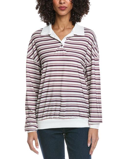 Madison Miles Red Polo Shirt