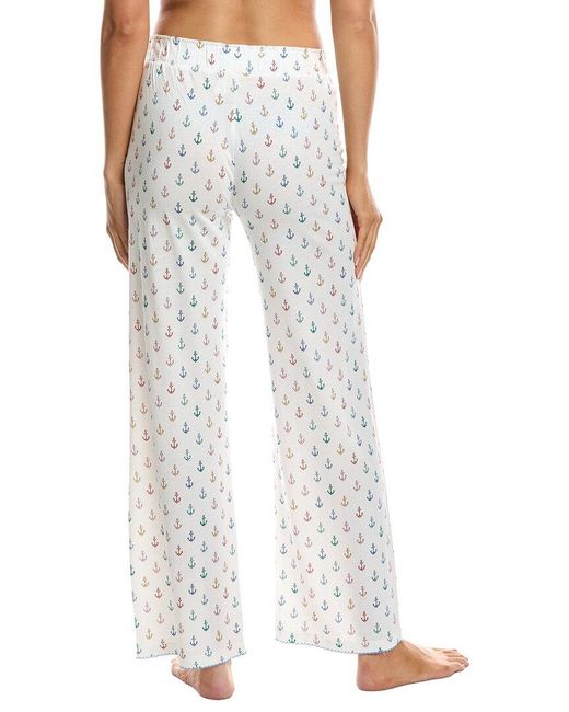 Pj Salvage White Meet Me By The Sea Pant