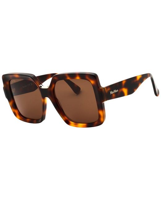 Max Mara Brown Mm0088 56Mm Sunglasses