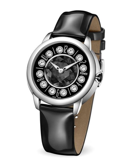 Fendi Black Ishine Watch