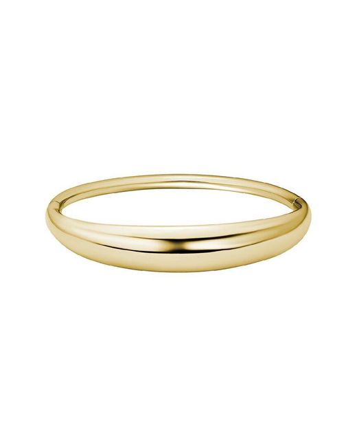 Italian Gold Metallic 14K Bangle Bracelet