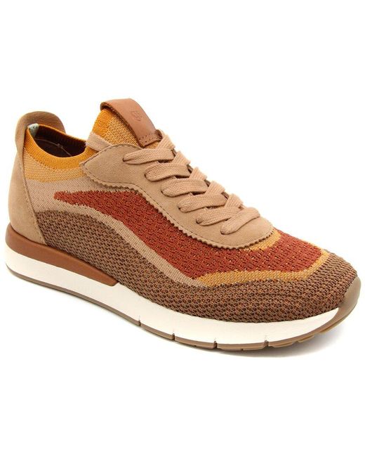 Gentle Souls Brown Juno Leather Sneaker