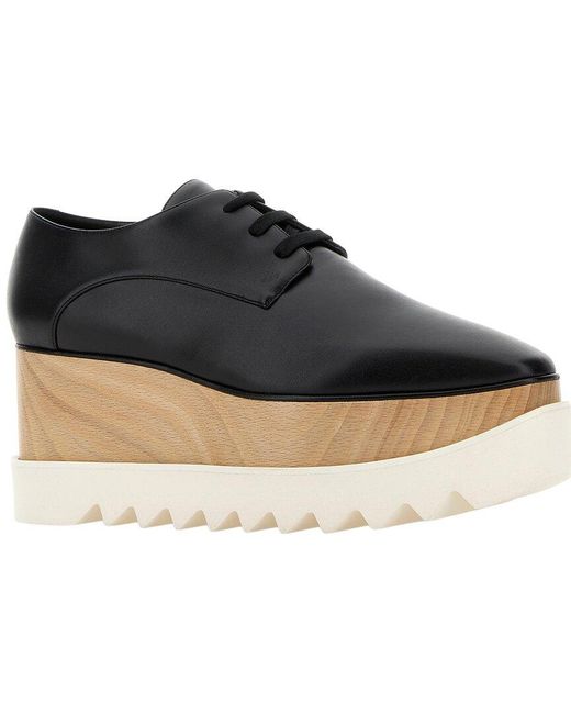 Stella McCartney Black Elyse Lace Up Alter Sneaker