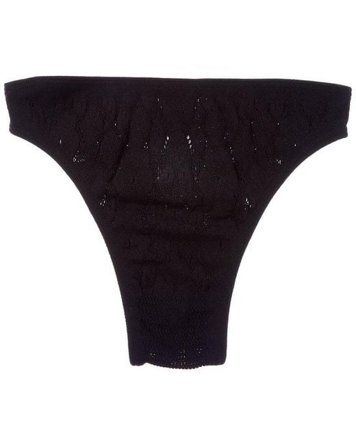 Wolford Black Net Lace Tanga