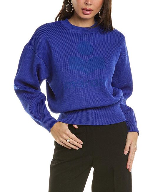 Isabel Marant Blue Isabel Marant Etoile Ailys Wool-blend Sweater