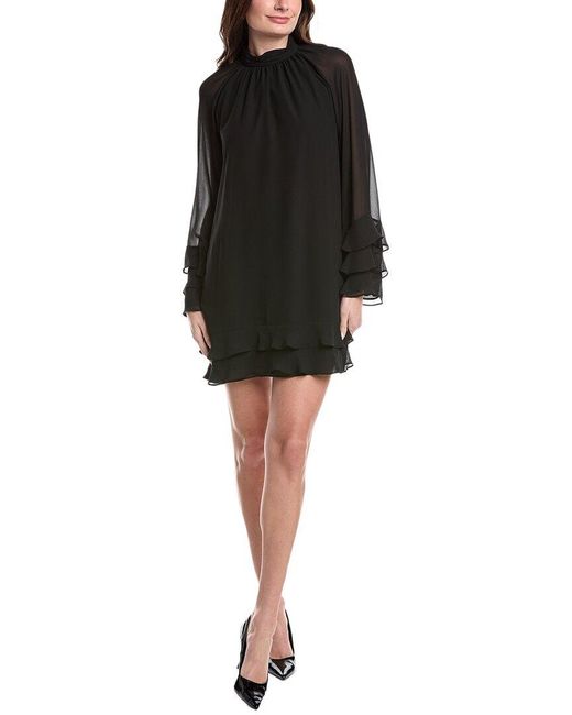 FLORA BEA NYC Black Ledger Mini Dress