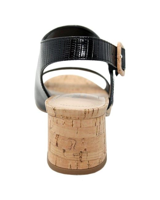 Charles David Black Cannon Sandal