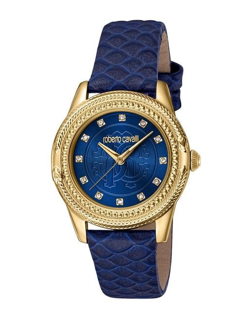 Roberto Cavalli Blue Watch