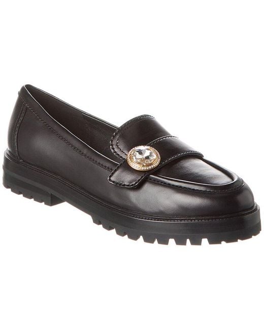 Kate Spade Brown Posh Leather Loafer