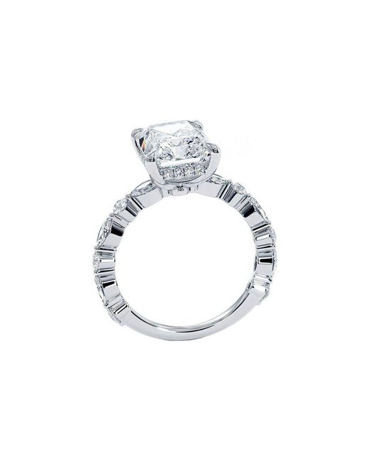 Lab Grown Diamonds White 14K.00 Ct. Tw. Lab-Grown Diamond Ring