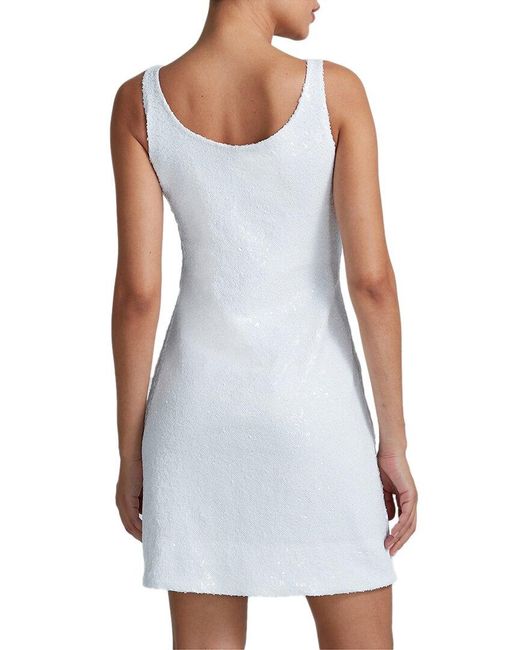 Commando White Sequin Mini Dress