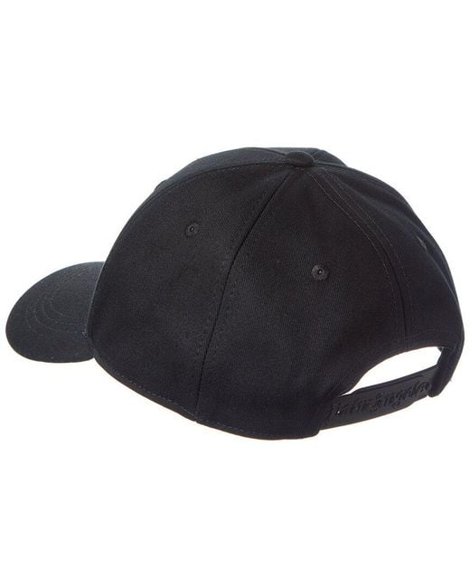 Palm Angels Blue Burning Monogram Hat for men