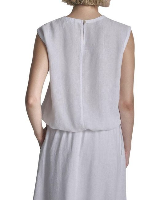 DKNY Purple Linen Shirt