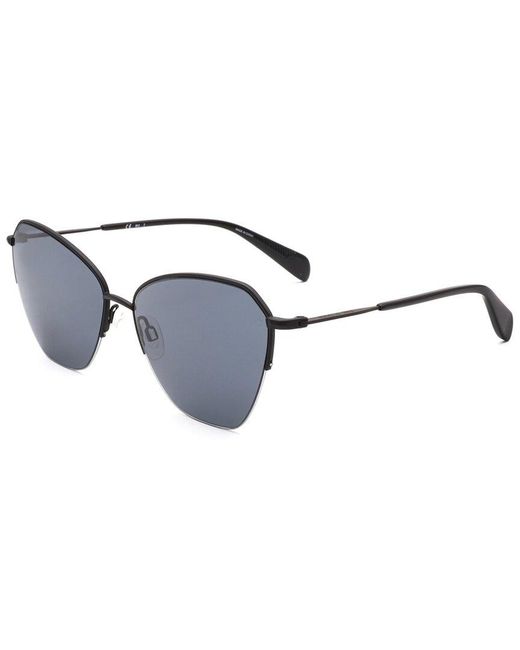 Rag & Bone Blue 58Mm Sunglasses
