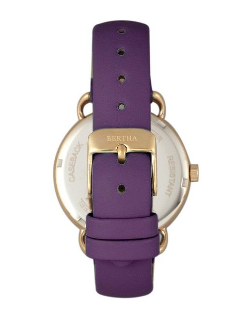 Bertha Purple Gwen Watch