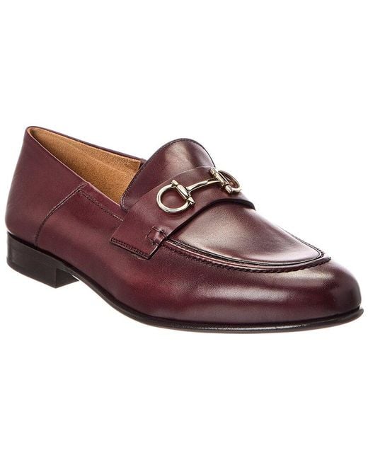 Ferragamo Brown Ottone Leather Loafer