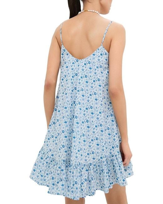 Hyacinth House Blue Bayberry Mini Dress