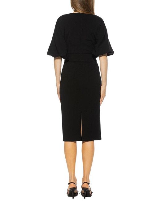 Alexia Admor Black Auden Sheath Dress
