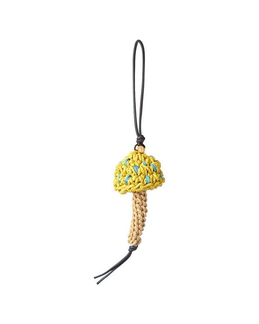 Loewe Metallic Mushroom Cord Charm