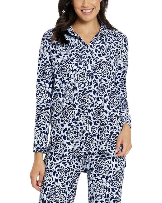 Jude Connally Blue Hadley Pullover Top