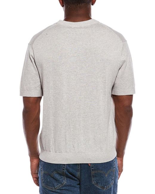 Madewell Gray Crewneck Sweater T-Shirt for men