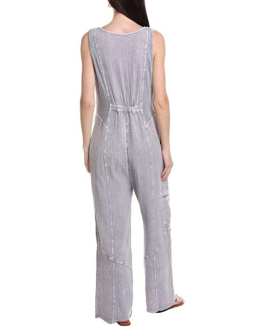 XCVI Purple Devereaux Jumpsuit
