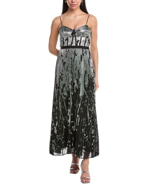 Jonathan Simkhai Green Brielle Bustier Gown
