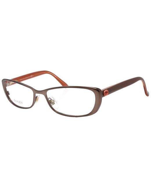 Gucci Metallic Gg2883 55Mm Optical Frames