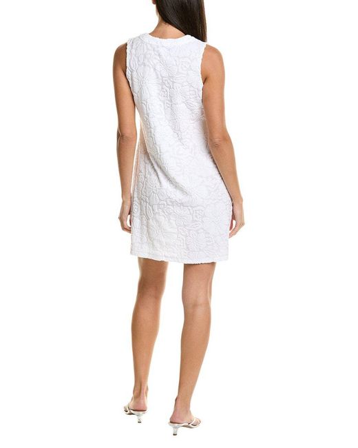 Sleeveless Tie Back Shift Dress Boohoo Women's White Gingham Tie Back  Detail Shift Dress