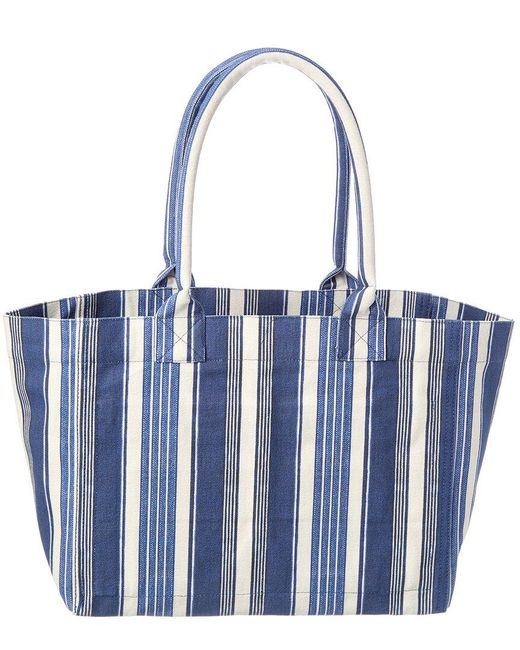 Isabel Marant Blue Canvas Tote