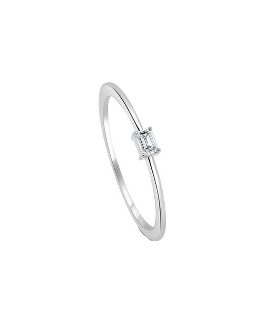 Sabrina Designs White 14k 0.10 Ct. Tw. Diamond Ring