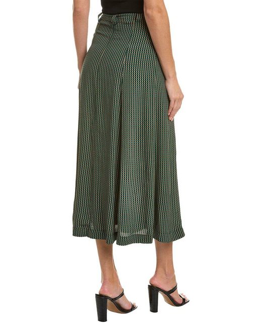 Ganni Green Skirt