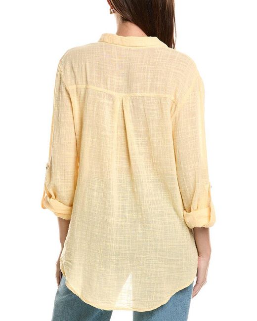 XCVI Natural Porter Blouse