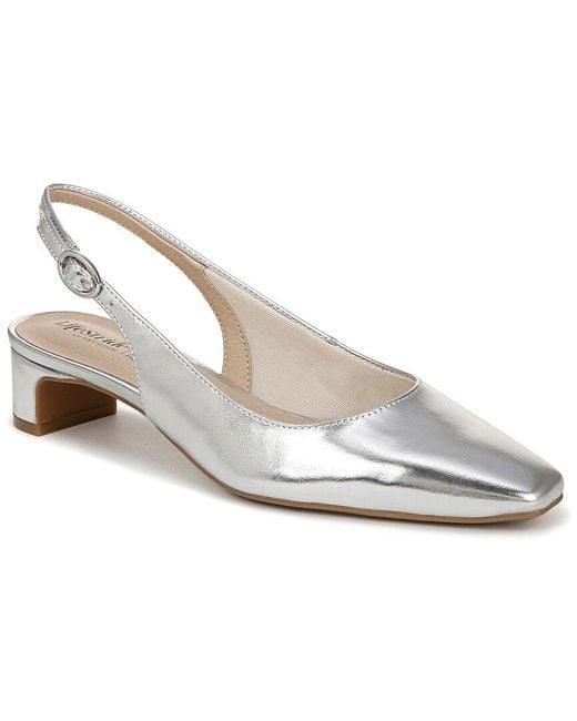 LifeStride White Lorena Slingback